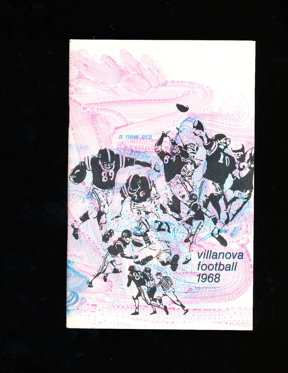 1968 Villanova Football Media Press Guide CFBmg0