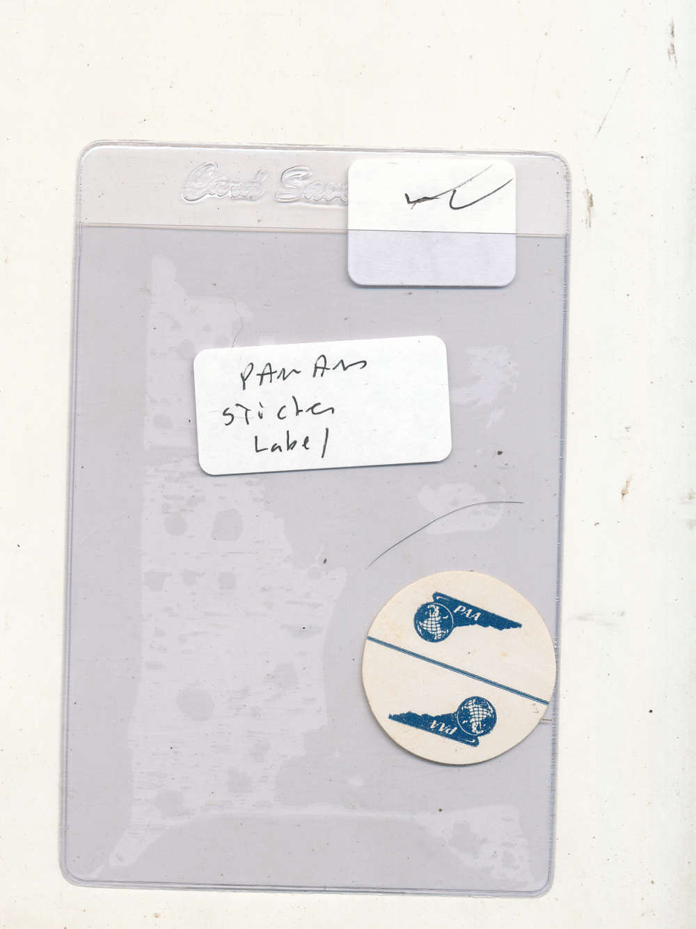 Pan Am Sticker Label 1