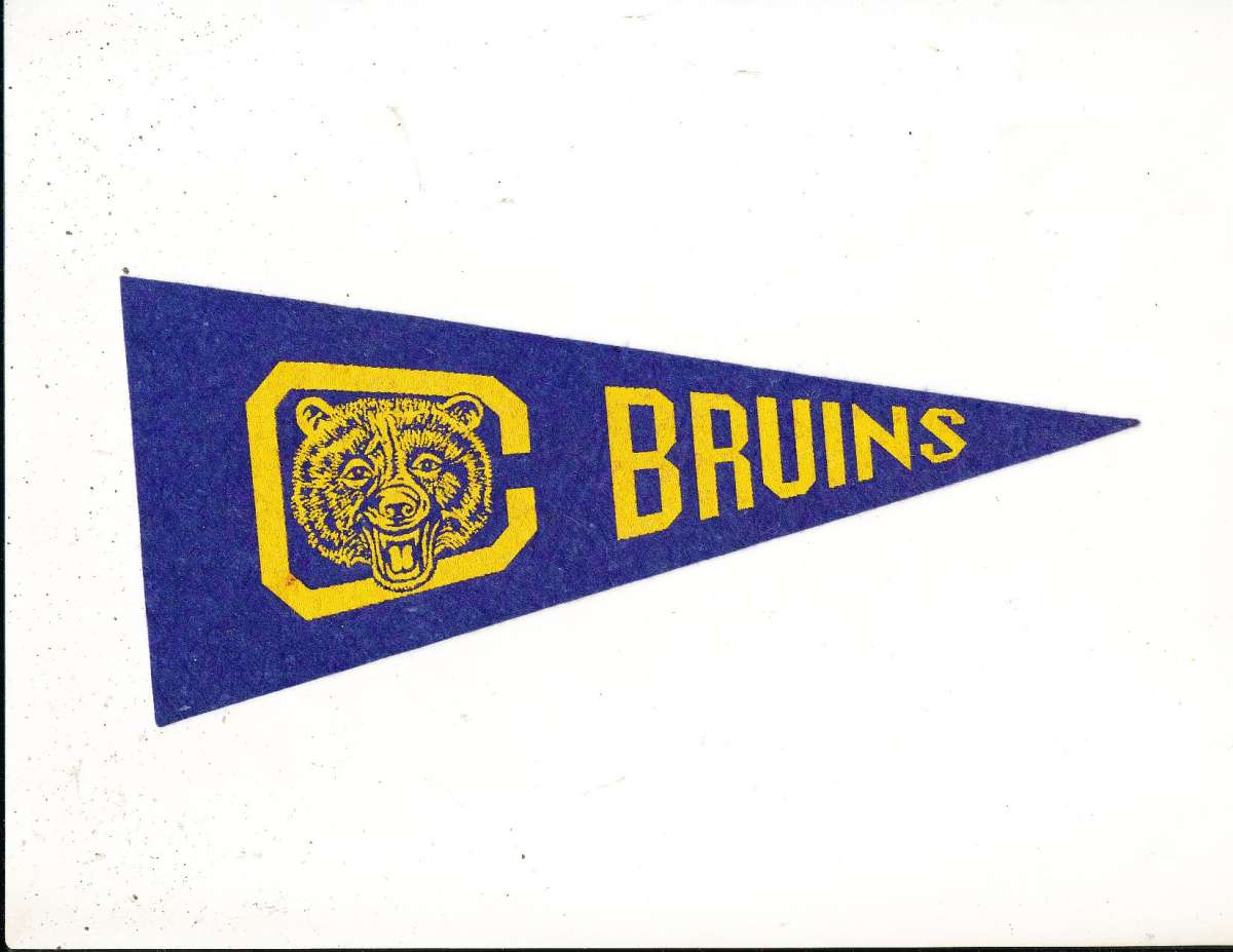 1960's UCLA Football mini pennant 9