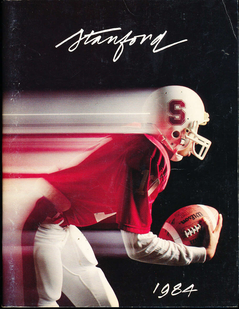 1985 Stanford Football Media Guide bxst