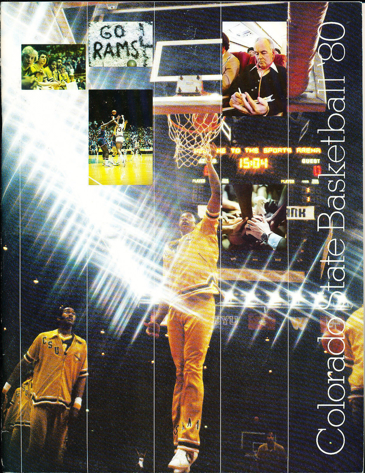 1979 - 1980 Colorado State Basketball Press Media Guide bkbx15