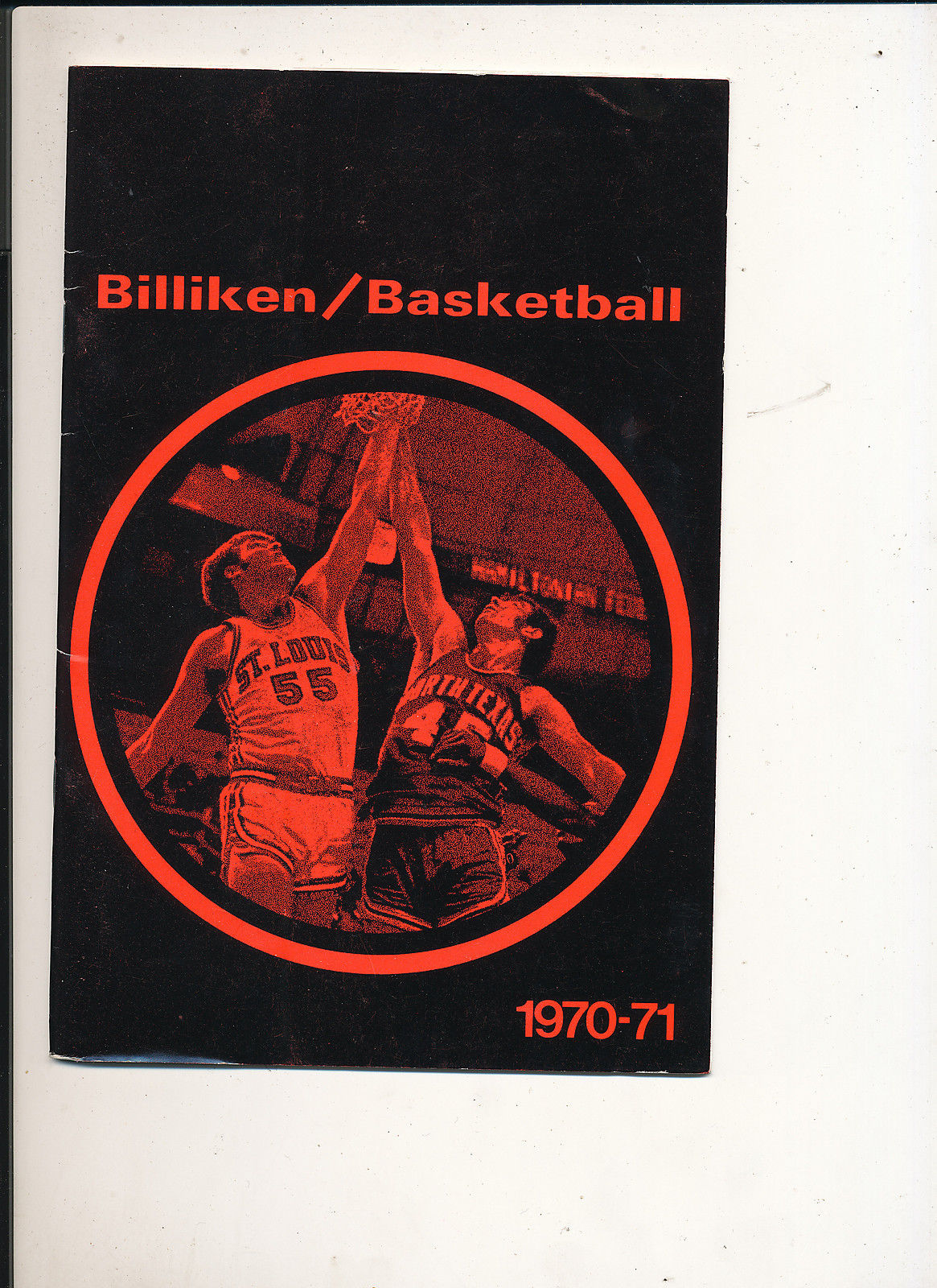 1970 - 1971 VMI University Basketball press Media guide bx69